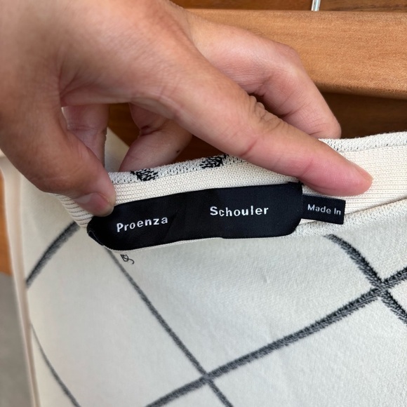 Proenza Schouler Striped Knee-Length Skirt, Size XS - Picture 5 of 9